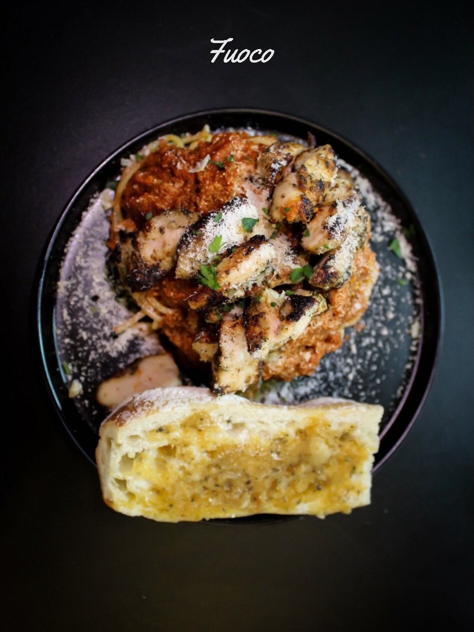 Arrabiata con Pollo al Pastor